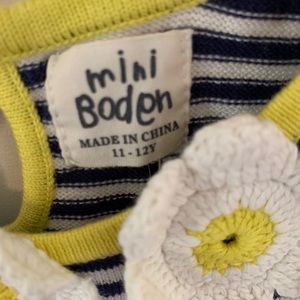 Mini Boden knit Dress 11-12y